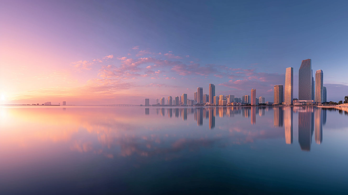 The entire Miami skyline is worth seeing during a special shore excursion..